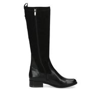Stiefel CAPRICE, Damen, Gr. 37,5, XS-Schaft, schwarz, Leder, Textil, Schuhe Stiefel, Blockabsatz, Langschaftstiefel, Businessstiefel, bequeme Weite (29651709-37,5) schwarz