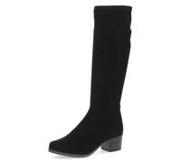 Stiefel CAPRICE, Damen, Gr. 38, XS-Schaft, schwarz, Textil, Schuhe Stiefel, Blockabsatz, Schlupfstiefel mit Stretch-XS-Schaft in schmaler Form (79803456-38) schwarz