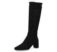Stiefel CAPRICE, Damen, Gr. 40, XS-Schaft, schwarz, Textil, Schuhe Stiefel, Blockabsatz, Abendschuh, Langschaft-Stiefel mit Innenreißverschluss (61558407-40) schwarz