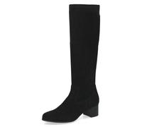 Stiefel CAPRICE, Damen, Gr. 41, XS-Schaft, schwarz, Textil, Schuhe Stiefel, Blockabsatz, Langschaftstiefel mit Stretch-XS-Schaft (42308734-41) schwarz