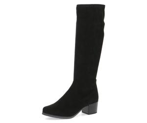 Stiefel CAPRICE, Damen, Gr. 42, Textil, XS-Schaft, schwarz, Schuhe Stiefel, Blockabsatz, Schlupfstiefel mit Stretch-XS-Schaft in schmaler Form (79803456-42) schwarz