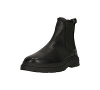 Stiefel CLARKS "Badbury Easy", Damen, Gr. 44,5, schwarz, Leder, Schuhe Stiefel, mit klobiger TR-Sohle (67453723-44,5) schwarz
