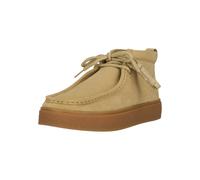 Stiefel CLARKS "Boxbee Walla", Damen, Gr. 47, beige, Leder, Schuhe Stiefel, mit rutschfester Gummilaufsohle (99110519-47) beige