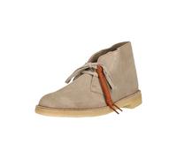 Stiefel CLARKS "Desert Boot Sand Suede", Damen, Gr. 44, sand, Schuhe Stiefel, in klassisch-modernem Design (24929168-44) sand