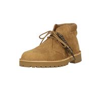 Stiefel CLARKS "DRST 2456 Rock", Damen, Gr. 43, braun (hellbraun), Leder, Schuhe Stiefel, mit profilierter Laufsohle (65792652-43) hellbraun