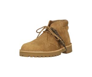 Stiefel CLARKS "DRST 2456 Rock", Damen, Gr. 44, braun (hellbraun), Leder, Schuhe Stiefel, mit profilierter Laufsohle (65792652-44) hellbraun
