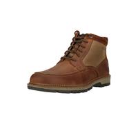 Stiefel CLARKS "Maplewalk Rise", Damen, Gr. 42, braun, Leder, Schuhe Stiefel, aus wasserdichtem Leder (13534506-42) braun