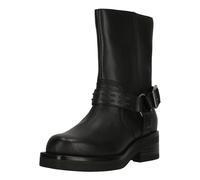 Stiefel CLARKS "Rebelle Up Black Leather", Damen, Gr. 39, schwarz, Leder, Schuhe Stiefel, mit herausnehmbarem Contour-Cushion-Fußbett (36059836-39) schwarz