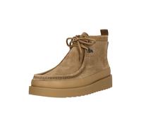 Stiefel CLARKS "Wallabee FTR2 High", Damen, Gr. 40, sand, Leder, Schuhe Stiefel, aus weichem Veloursleder (92764324-40) sand