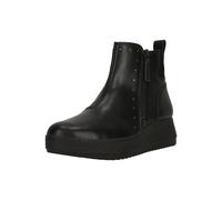 Stiefel CLARKS "Zylah Willow", Damen, Gr. 41,5, schwarz, Leder, Schuhe Stiefel, mit dezenten Nieten-Details (37404138-41,5) schwarz