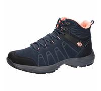Stiefel BRÜTTING "Trekkingstiefel Mount Harvard High", Damen, Gr. 37, blau, Veloursleder, Schuhe Stiefel (63329720-37) blau