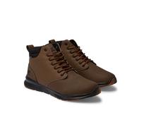 Stiefel DC SHOES "Mason 2", Herren, Gr. 8(40,5), braun (schwarz braun), Obermaterial: Leder [Kuh] / Futter: Textil / Außensohle: Gummi., Schuhe Stiefel (84117322-8) schwarz braun