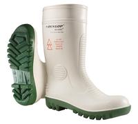 Stiefel Dunlop Acifort High Voltage,white,Gr.43 1 Paar