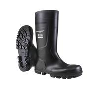 Dunlop Sicherheitsstiefel Work-It FullSafety Black PVC SR LO LG S5 Größe 45 - (VPE: 1 Paar)