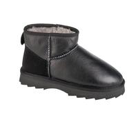 EMU Australia Women's Sharky Micro Town Sheepskin Ankle Boot, Black, Size 41