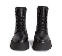 Stiefel G-STAR "Kate II Lace Mid Stiefel", Damen, Gr. 42, schwarz, 97% Kuhleder, 3% Polyurethan, Schuhe Stiefel (69459827-42) schwarz