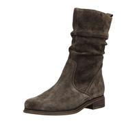 Stiefel GABOR COMFORT "Gabor Comfort Stiefel Veloursleder", Damen, Gr. 38,5, braun, Veloursleder, Schuhe Stiefel (28514757-38,5) braun
