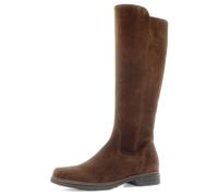 Stiefel GABOR "Gabor Stiefel Veloursleder", Damen, Gr. 39, whisky, Veloursleder, Schuhe Stiefel (83621166-39) whisky