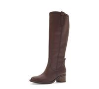 Stiefel GABOR, Damen, Gr. 40, Normalschaft, braun, Kalbsleder, used, Schuhe Stiefel, Blockabsatz, Langschaftstiefel in Schuhweite G (= weit) (91169860-40) braun