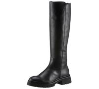 Stiefel GABOR, Damen, Gr. 42, Varioschaft, schwarz, Kalbsleder, Textil, unifarben, Schuhe Stiefel, Blockabsatz, Langschaftstiefel in cleaner Optik (53833018-42)