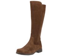 Stiefel GABOR "Gabor Stiefel Veloursleder", Damen, Gr. 37,5, braun (whisky), Veloursleder, Schuhe Stiefel (46190033-37,5) whisky