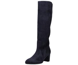 Stiefel GABOR "Gabor Stiefel Veloursleder", Damen, Gr. 38, atlantik, Veloursleder, Schuhe Stiefel (56243257-38) atlantik