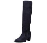 Stiefel GABOR "Gabor Stiefel Veloursleder", Damen, Gr. 38, blau (atlantik), Veloursleder, Schuhe Stiefel (56243257-38) atlantik