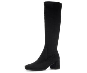 Stiefel GABOR "Milano", Damen, Gr. 37, XS-Schaft, schwarz, Textil, Veloursleder, Schuhe Stiefel, Blockabsatz, Langschaftstiefel, Schafthöhe 42 cm (57182954-37) schwarz
