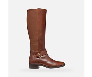 Stiefel Geox Felicity aus Leder, braun