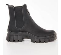 Stiefel Guess Hestia aus schwarzem Leder