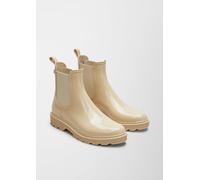 Stiefel in Lackleder-Optik 39 Beige 6006577.469.39