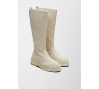 Stiefel in Leder-Optik 37 creme 6006551.462.37