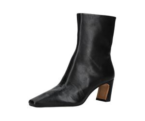 Stiefel INUOVO "INUOVO Stiefel Leder", Damen, Gr. 40, schwarz, Leder, Schuhe Stiefel (23738607-40) schwarz