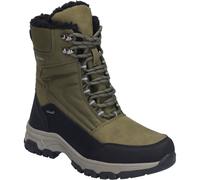 Stiefel JOSEF SEIBEL "Davos 52, schwarz-oliv", Damen, Gr. 37, schwarz (schwarz, oliv), Obermaterial: 100% Synthetik synthetic., Schuhe Stiefel (44806348-37) schwarz, oliv