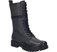 Schnürstiefel JOSEF SEIBEL "Josef Seibel Stiefel Leder", Damen, Gr. 40, asphalt, Leder, Schuhe (27797316-40) asphalt