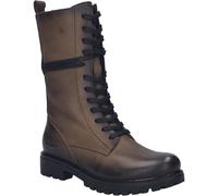 Josef Seibel Damen Klassische Stiefel Melinda.29 Schnürer Weite G Wechselfußbett Cognac Gr. 36