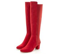 Stiefel LASCANA Gr. 43, rot Damen Schuhe (97941309-43) rot
