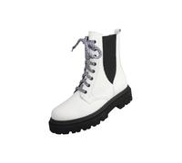 Stiefel LEI BY TESSAMINO "Frizzi", Damen, Gr. 42, weiß, Leder, Schuhe Stiefel, mit weichem Wechselfußbett (18694758-42) weiß