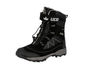 Stiefel LICO "Winterboot Sundsvall VS", Kinder, Gr. 37, schwarz, Synthetik, Schuhe Stiefel (62164751-37) schwarz