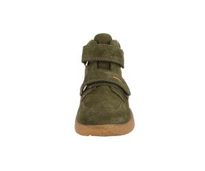 Stiefel LURCHI "Lurchi Samu Barefoot", Jungen, Gr. 26, olive, Leder, Schuhe Stiefel (28278241-26) olive
