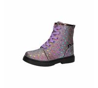 Lico Jungen Mädchen Isalie Mode-Stiefel, Lila/Bunt, 27 EU