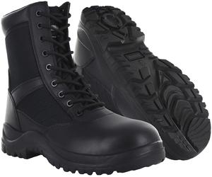 Stiefel MAGNUM "Classic", Herren, Gr. 46, schwarz, Leder, Textil, unifarben, Schuhe Stiefel (63122300-46) schwarz