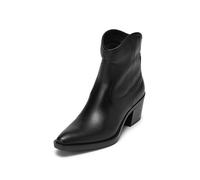 Stiefel MARC O'POLO "aus softem Rindleder", Damen, Gr. 39, schwarz (m990), Obermaterial: 100% Leder (Rind), unifarben, Schuhe Stiefel (21323656-39) m990
