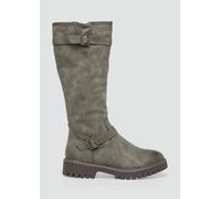 Stiefel mit Dornschließe 39 grau 6008599.314.39