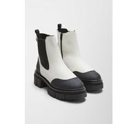 Stiefel mit Plateausohle 38 schwarz|weiß 6006535.109.38