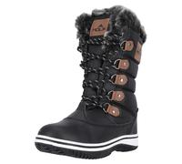 Stiefel MOLS "Enfield", Damen, Gr. 37, schwarz, Polyurethane, Synthetik, Schuhe Stiefel, mit modischem Kunstfell-Besatz (41974511-37) schwarz