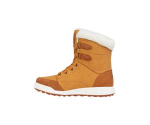 Stiefel MOLS "Hanfu", Damen, Gr. 36, braun, Lederimitat, Rindsleder, Schuhe Stiefel, mit weichem Innenfutter aus Schafwolle (85752226-36) braun
