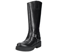Stiefel NERO GIARDINI "Nero Giardini Stiefel Leder", Damen, Gr. 38, schwarz, Leder, Schuhe (52112132-38) schwarz