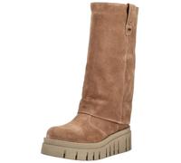 Stiefel NERO GIARDINI "Nero Giardini Stiefel Veloursleder", Damen, Gr. 39, braun, Veloursleder, Schuhe Stiefel (47557968-39) braun