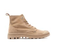 Stiefel Palladium Beige aus Leder und Wildleder